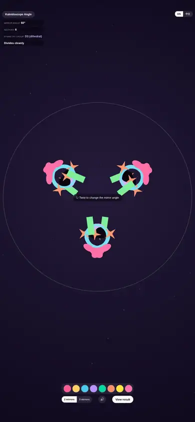 Kaleidoscope Angle