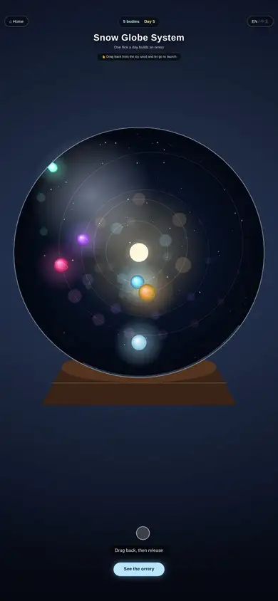 Snow Globe System