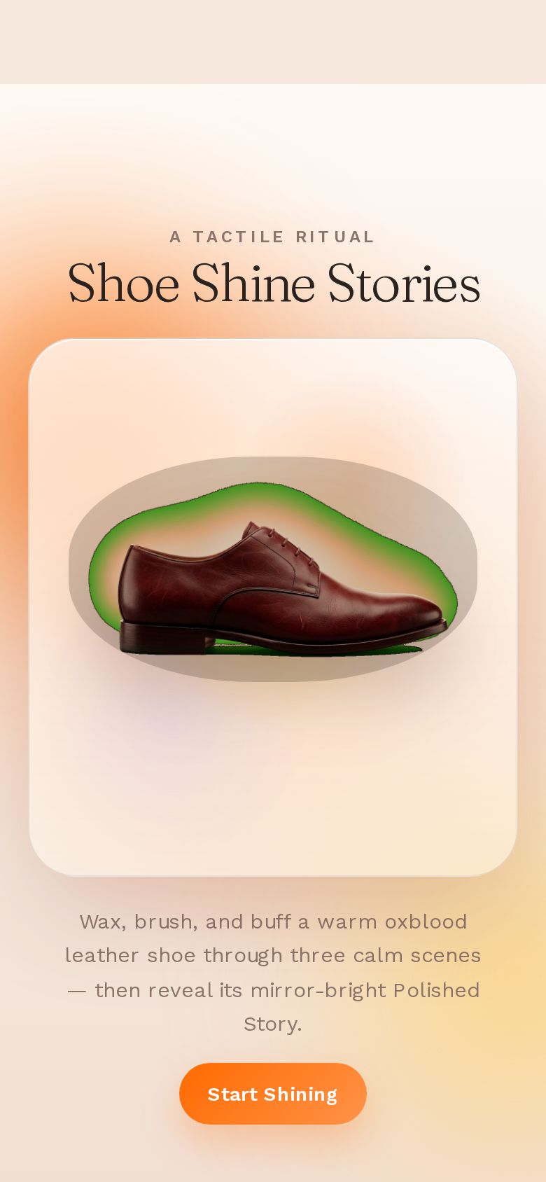 Shoe Shine Stories