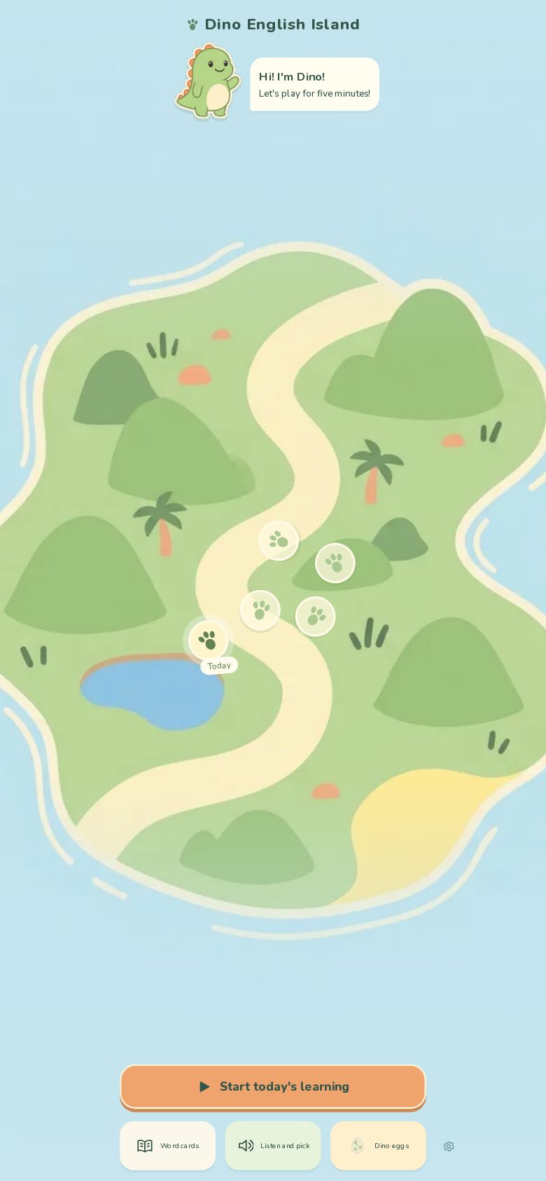 Dino English Island