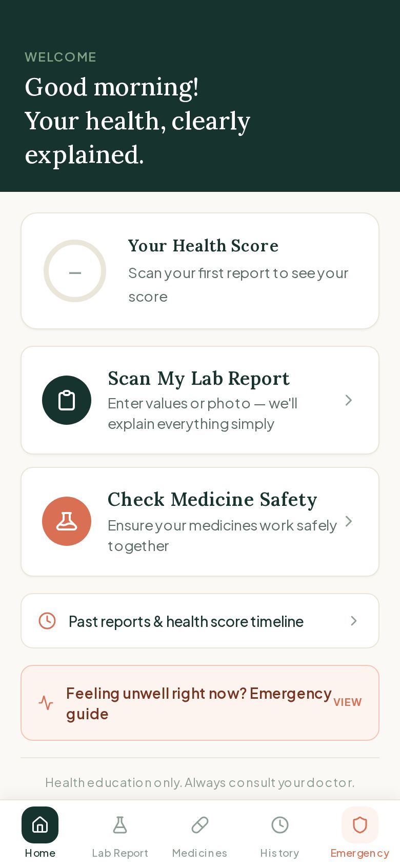 ClearHealth AI