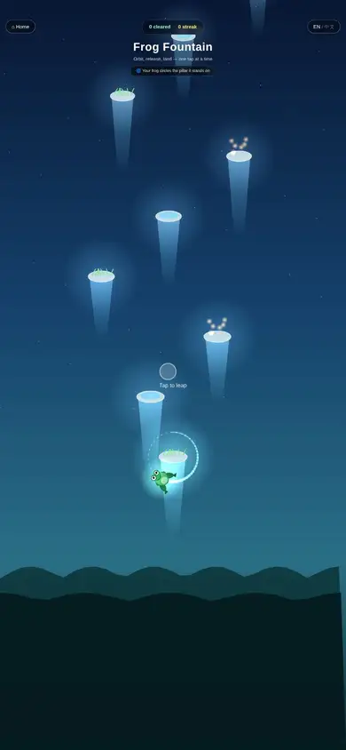 Frog Fountain