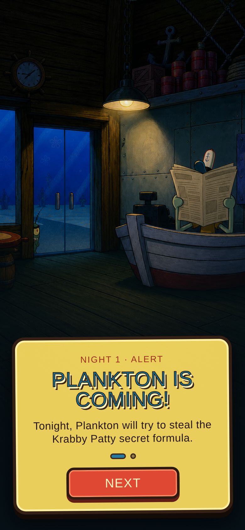 Krusty Krab Night Shift