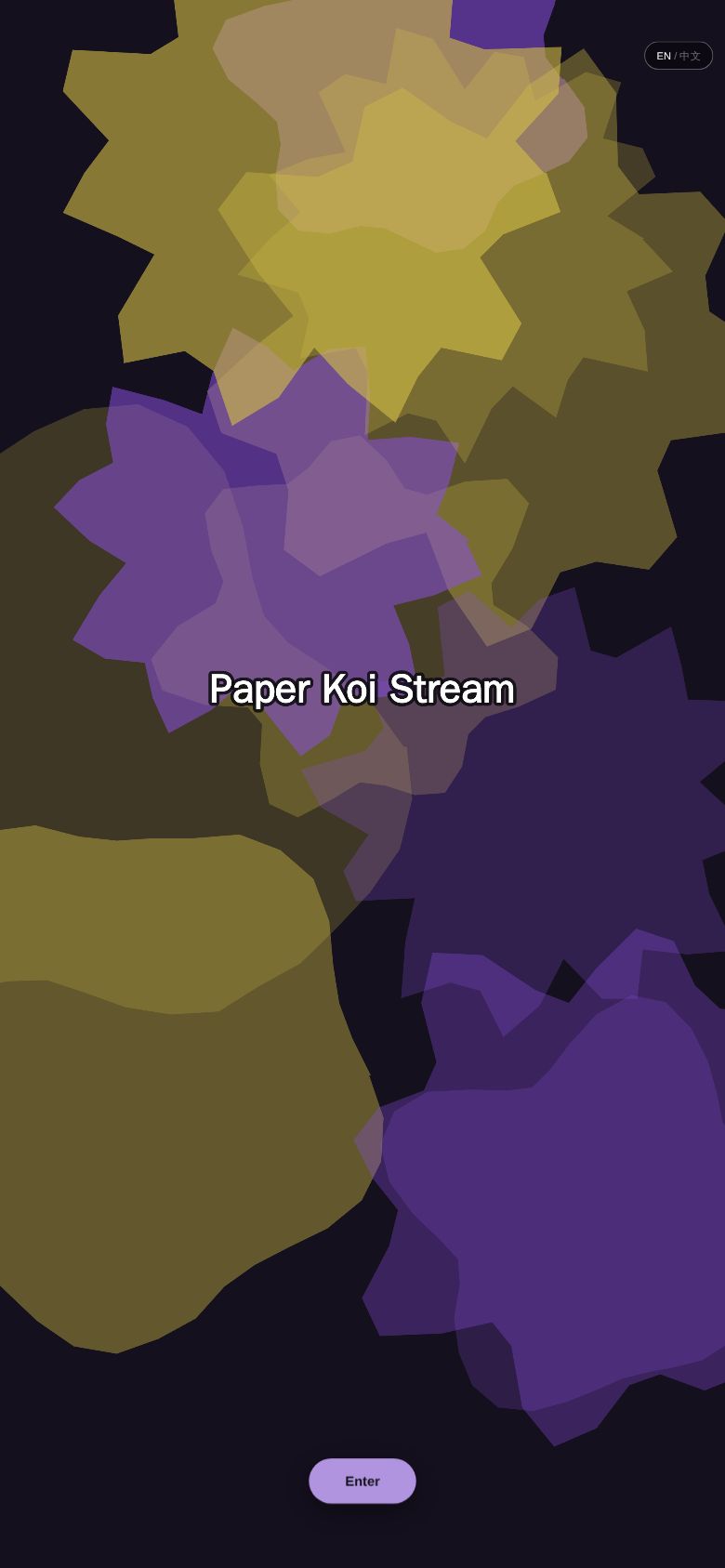 Paper Koi Stream