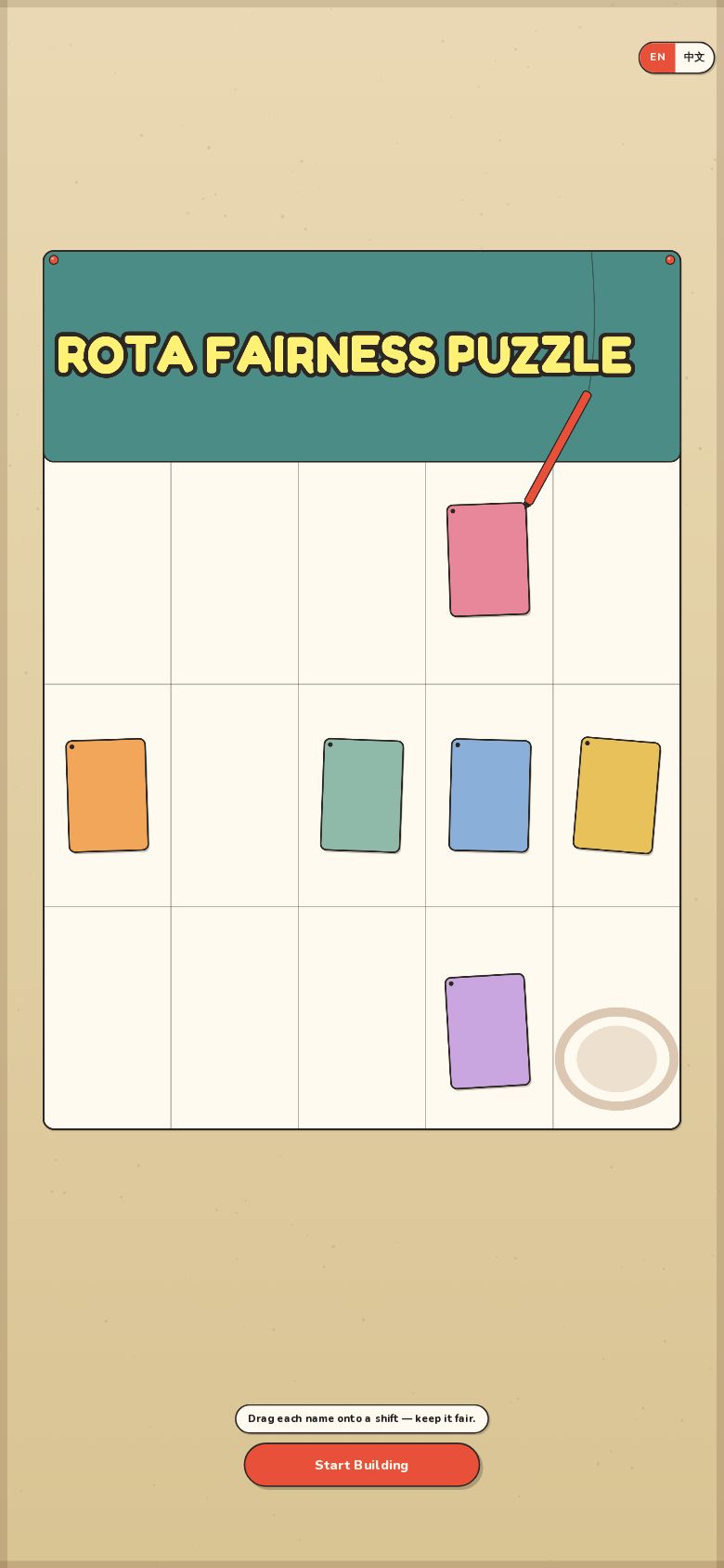 Rota Fairness Puzzle