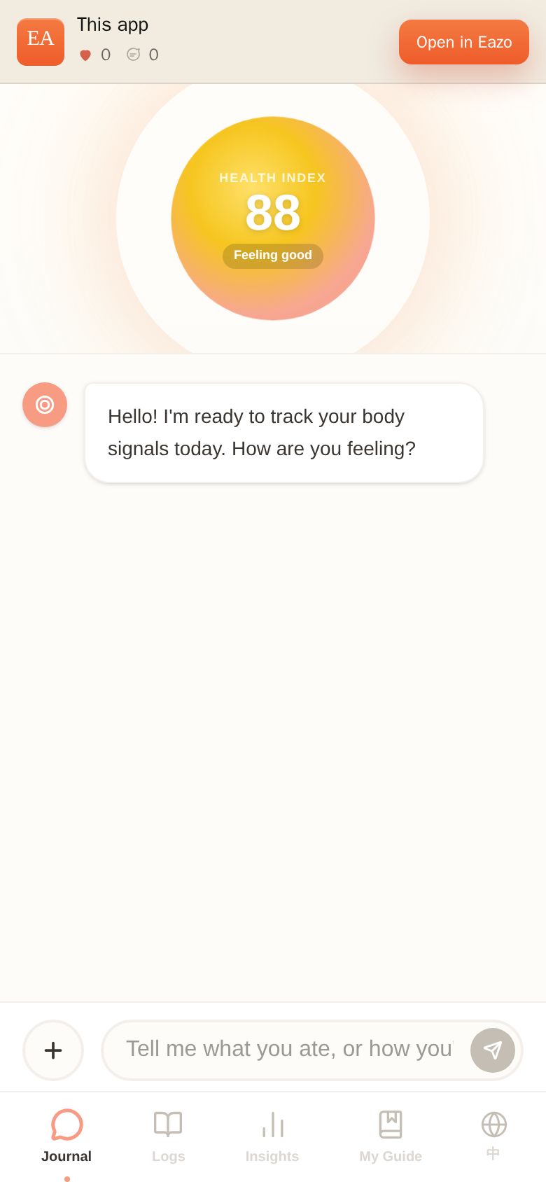BodyLog 身体日志