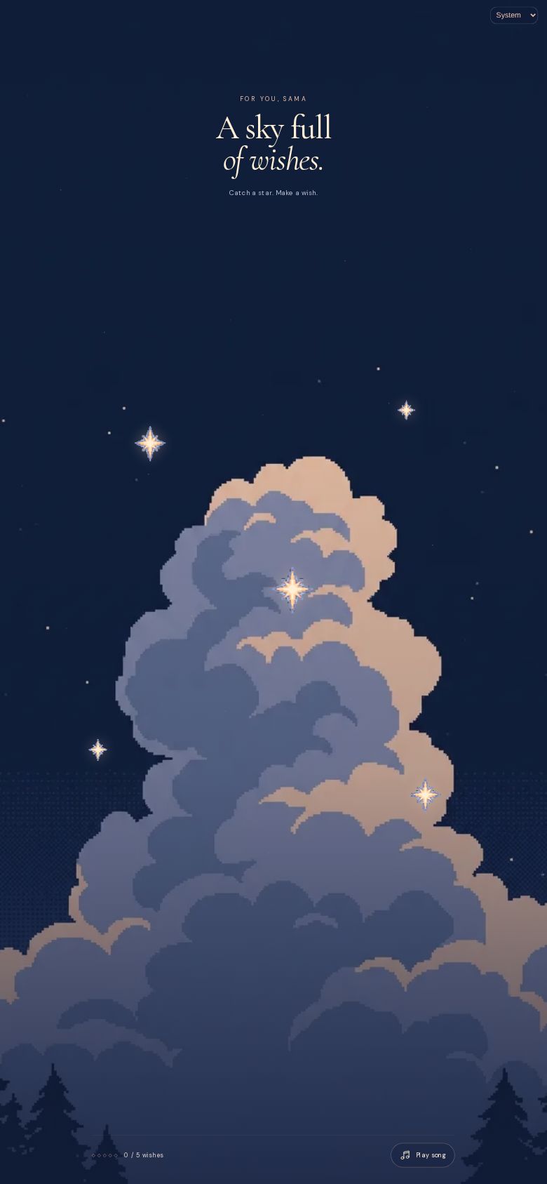 Sama's Sky of Wishes