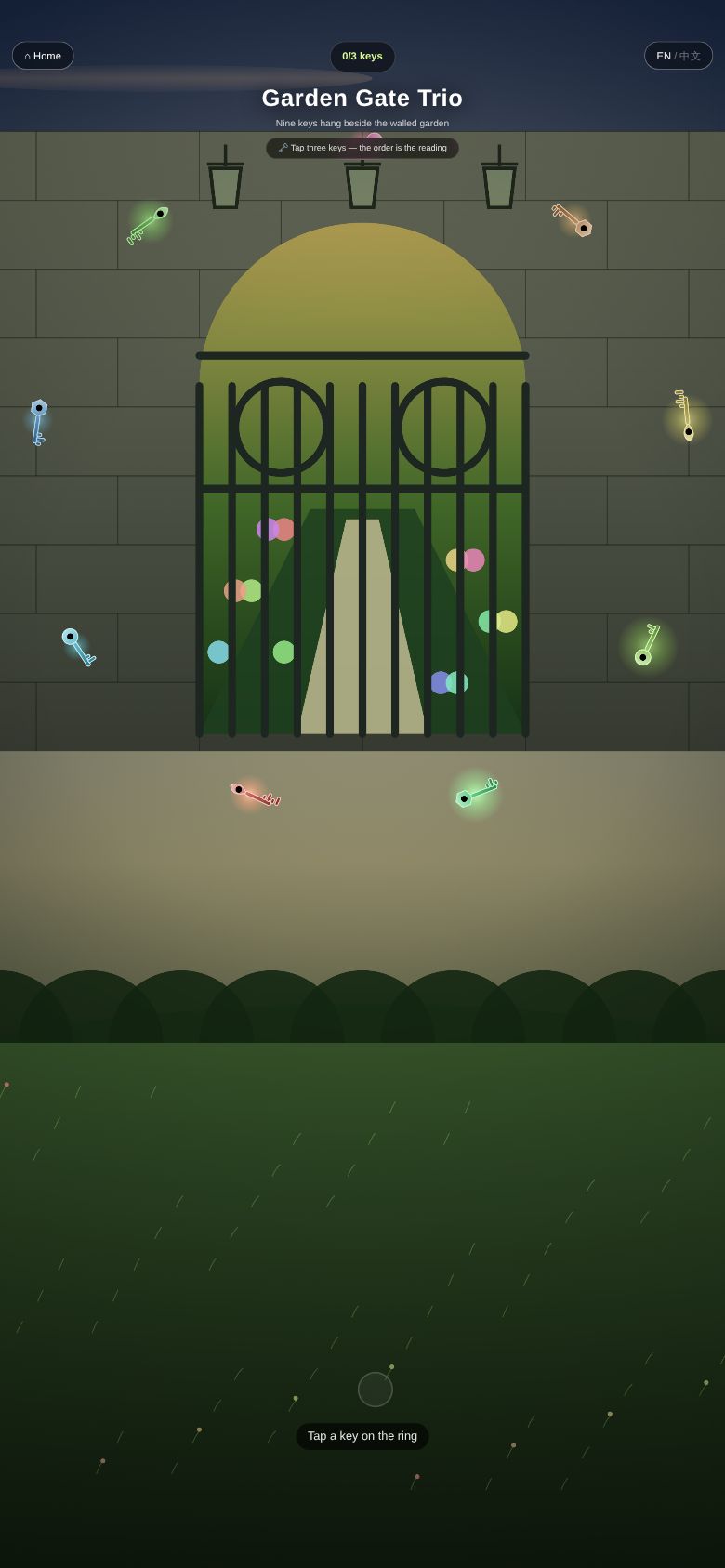 Garden Gate Trio