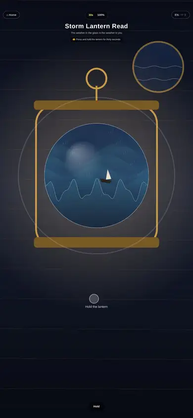 Storm Lantern Read