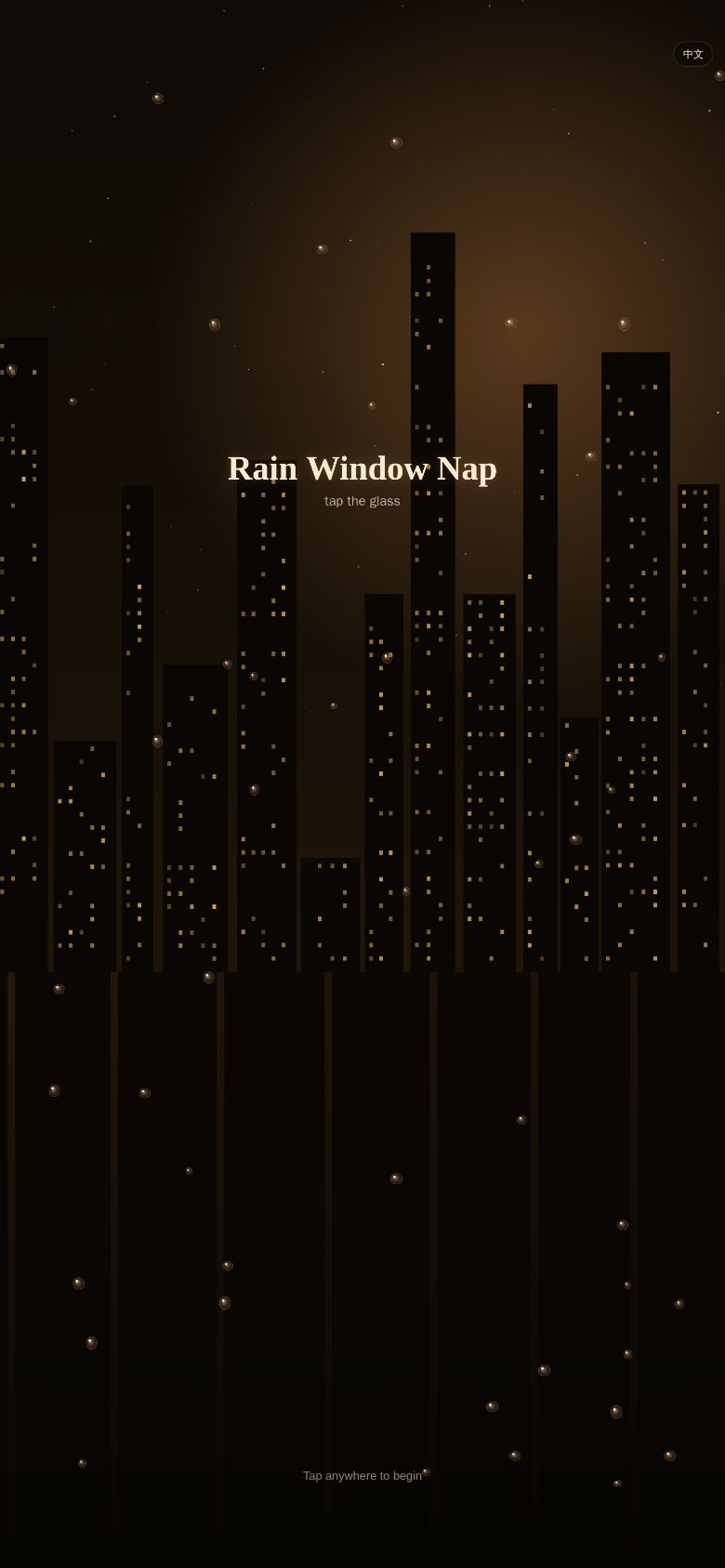 Rain Window Nap