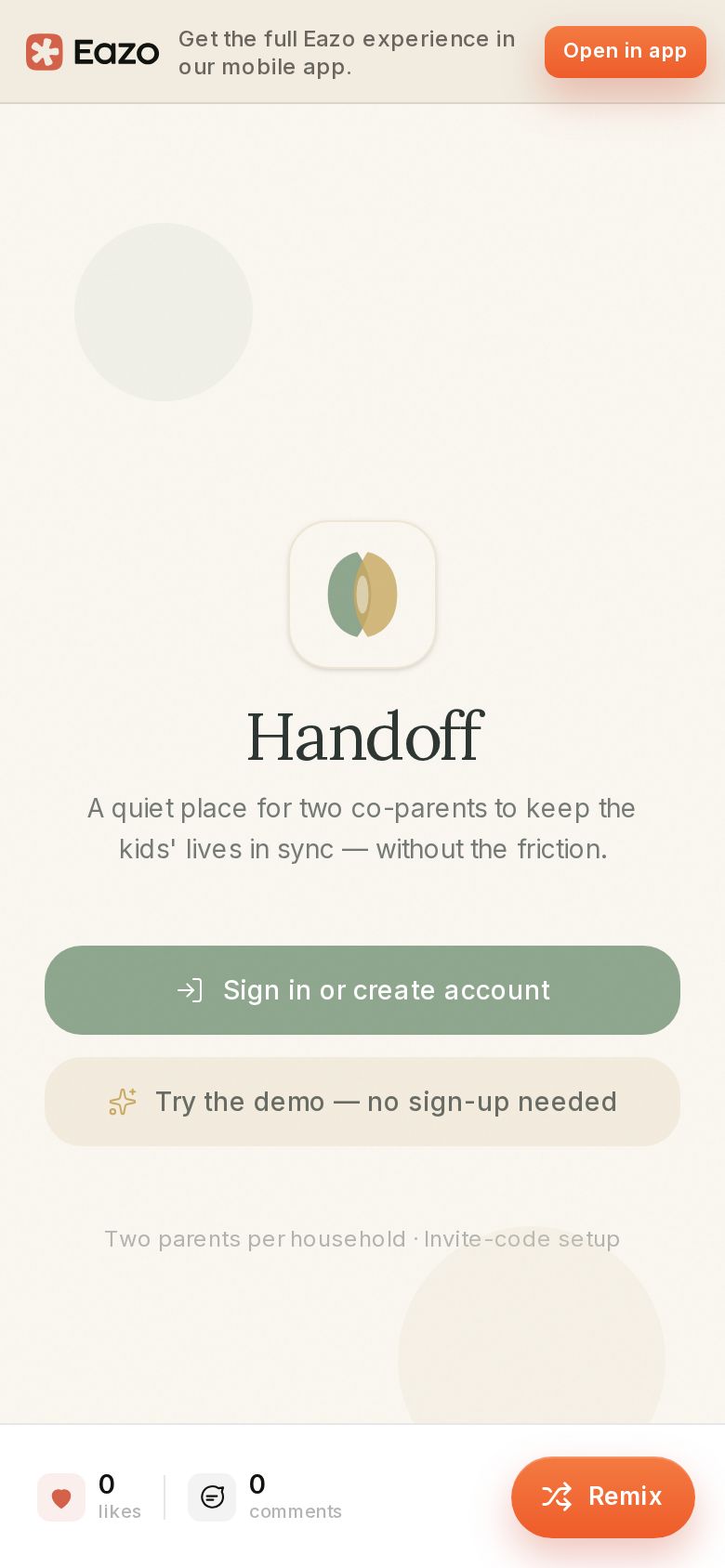 Handoff