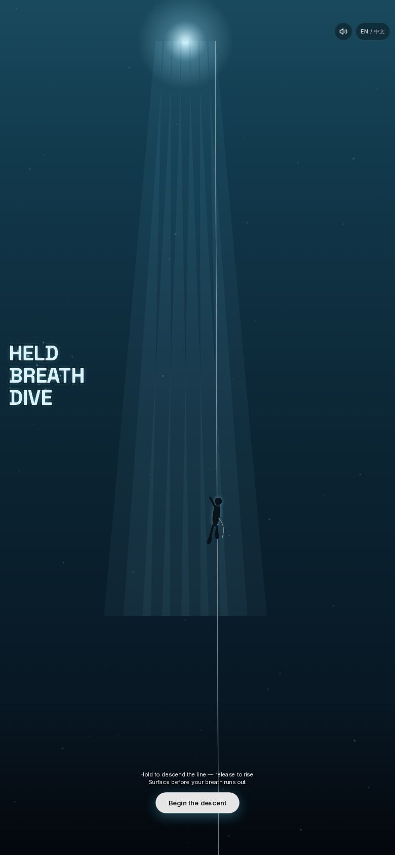 Held Breath Dive