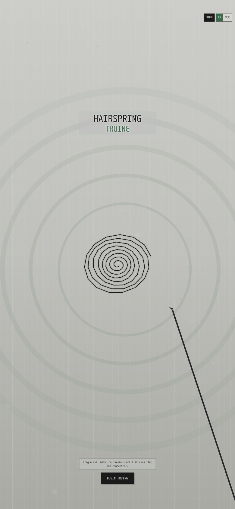 Hairspring Truing