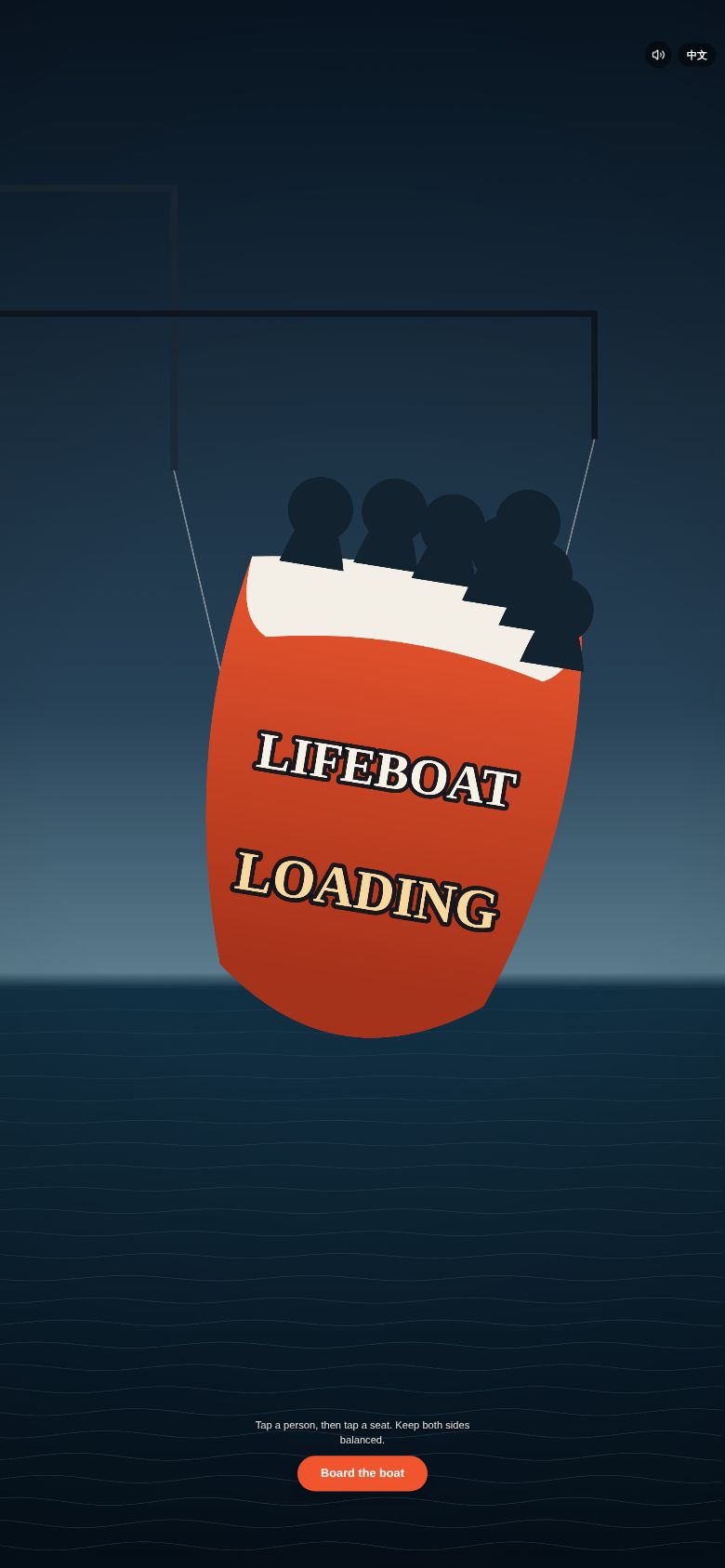 Lifeboat Loading