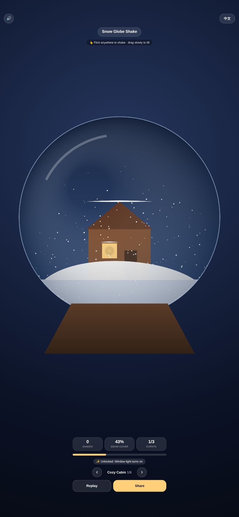 Snow Globe Shake