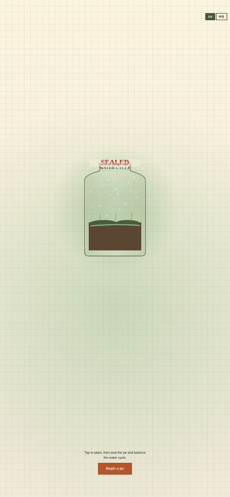 Sealed Water Cycle