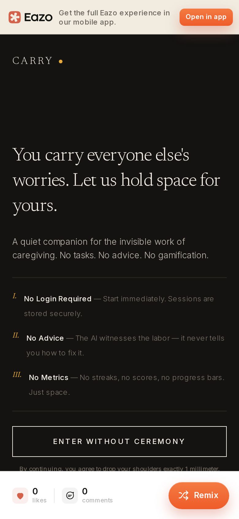 CARRY