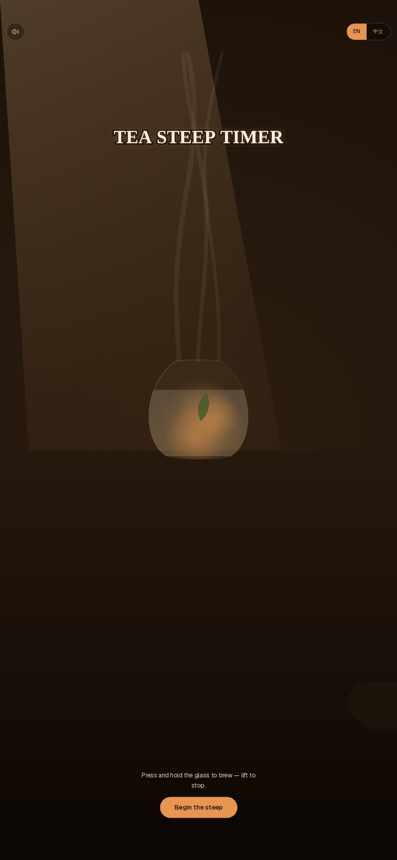 Tea Steep Timer