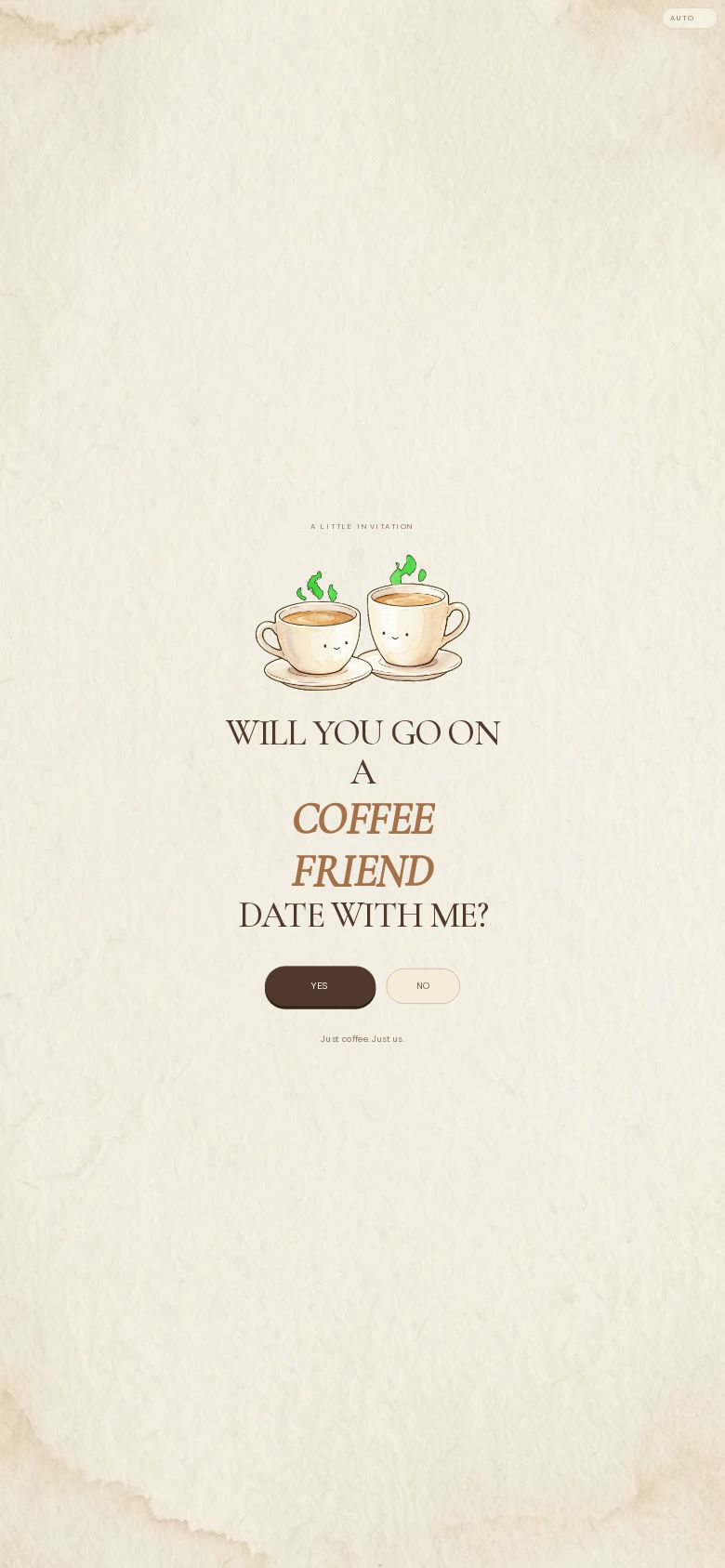 Coffee Friend Date