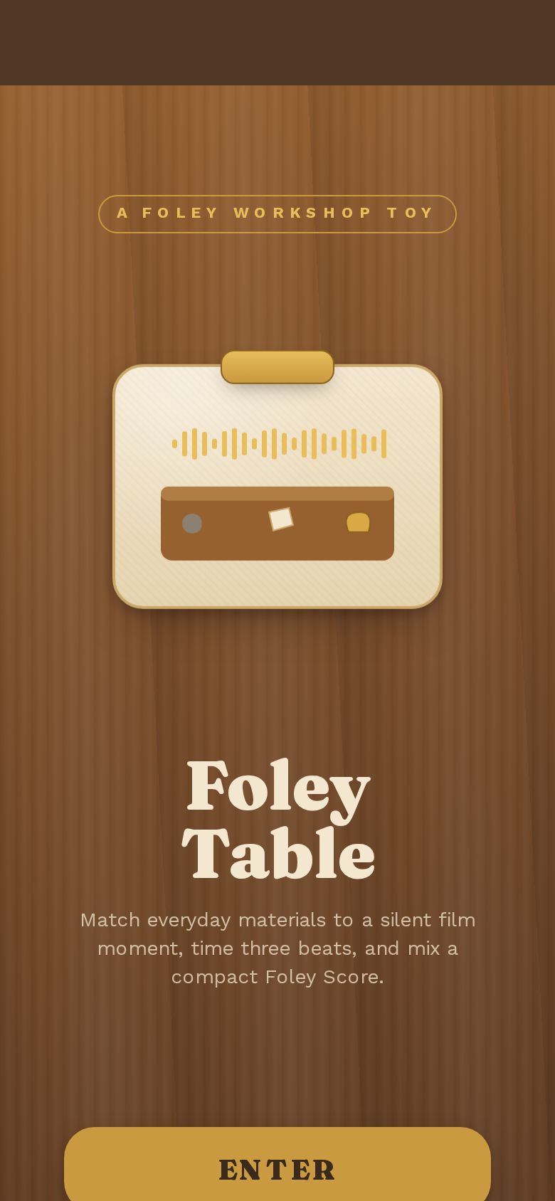 Foley Table