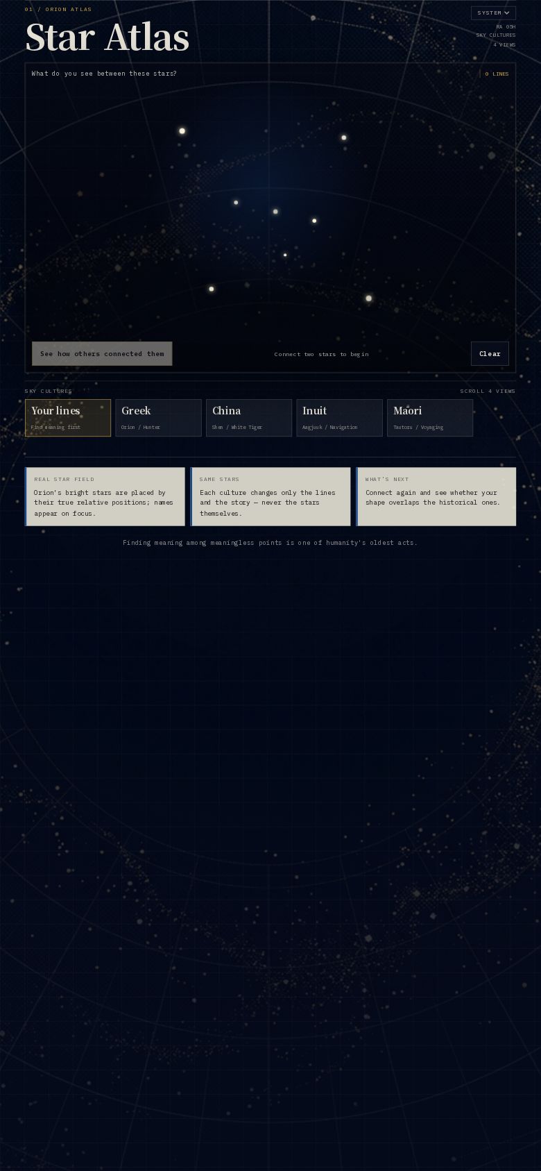 同一片星空
