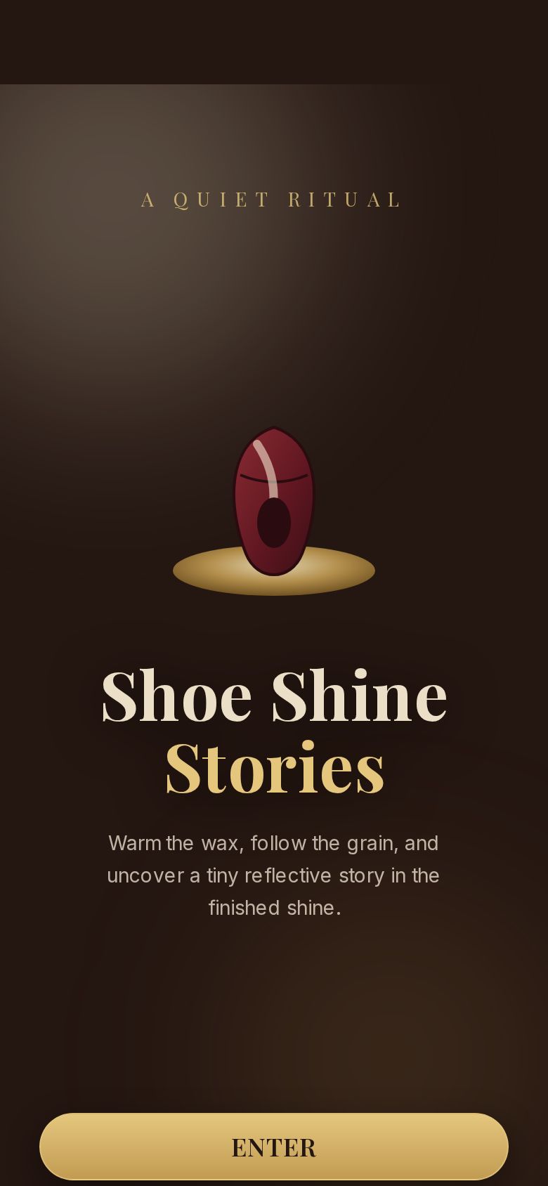 Shoe Shine Stories