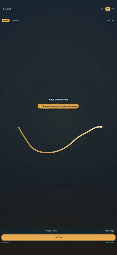 Knot Tying Practice