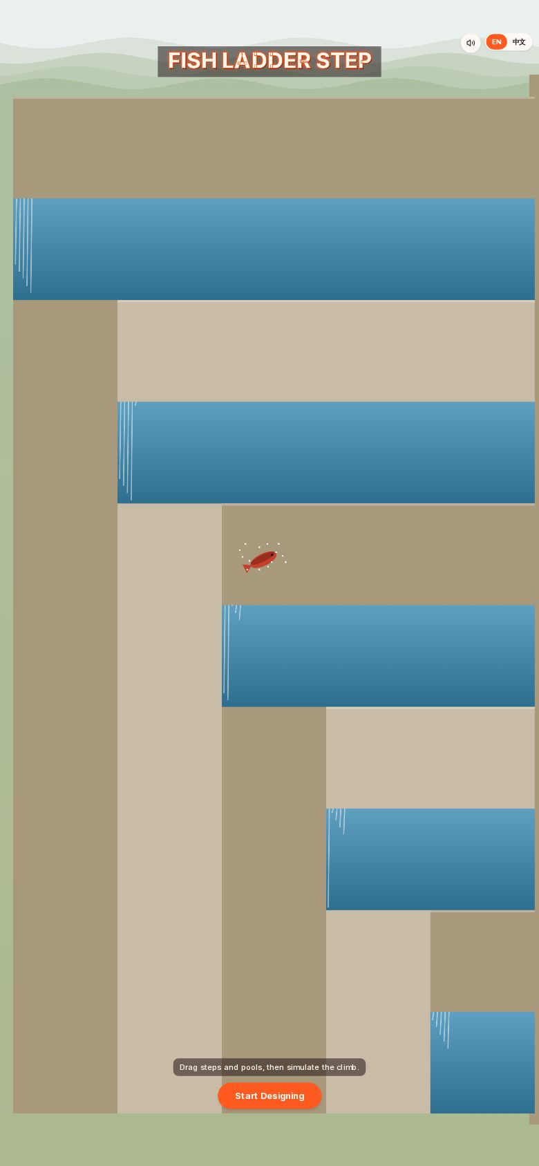 Fish Ladder Step