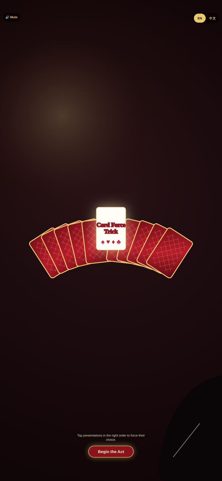 Card Force Trick
