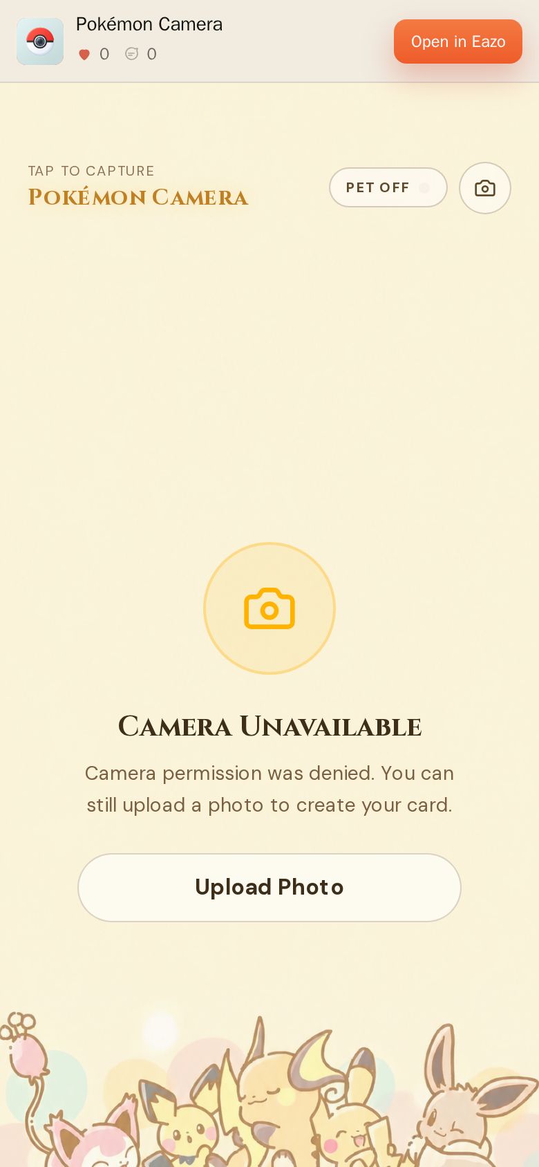 Pokémon Camera
