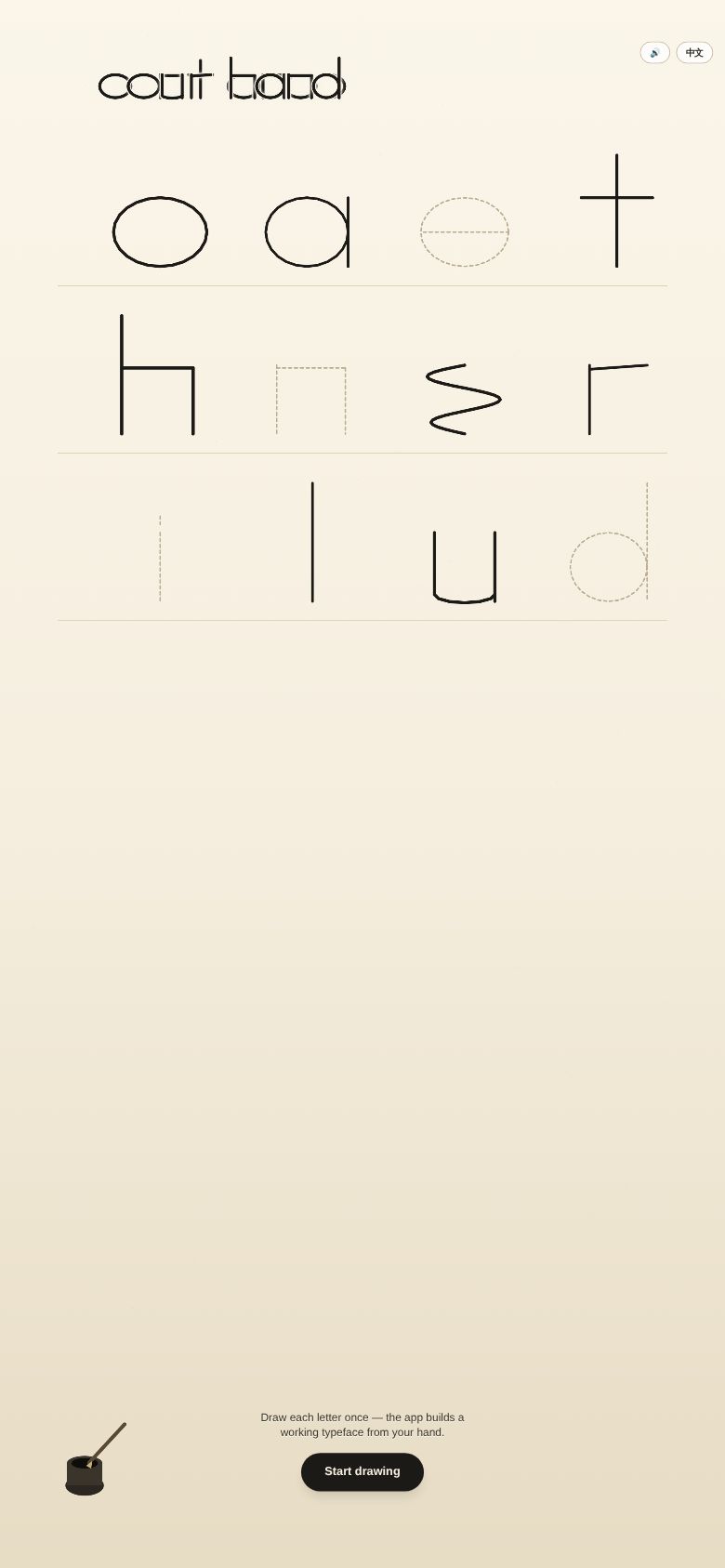 Font From Your Hand