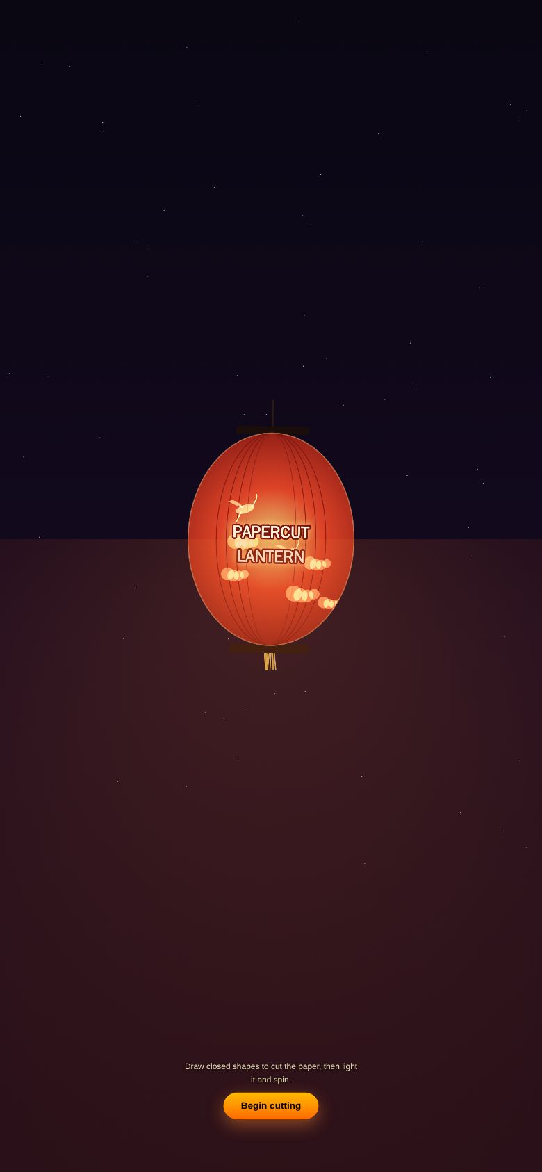 Papercut Lantern