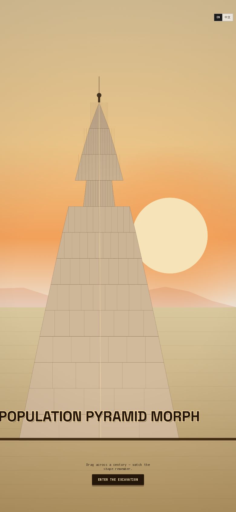Population Pyramid Morph