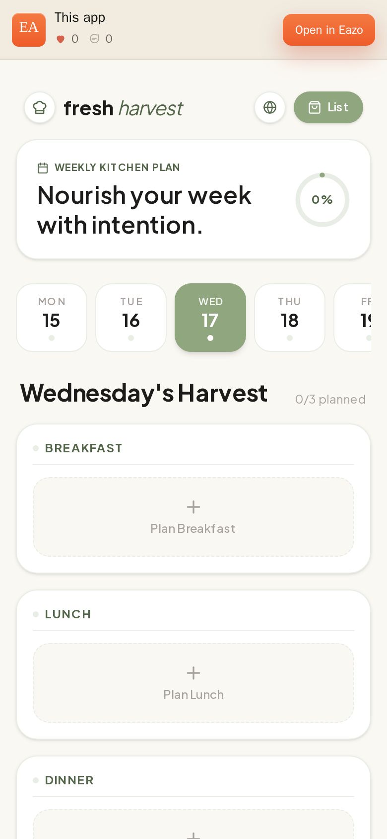 Fresh Harvest