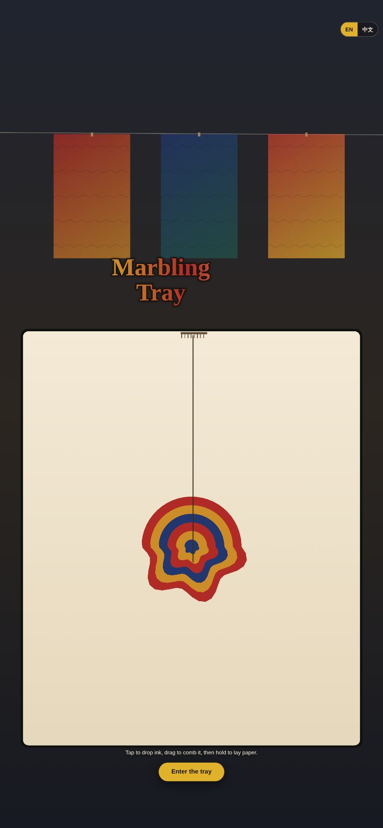 Marbling Tray