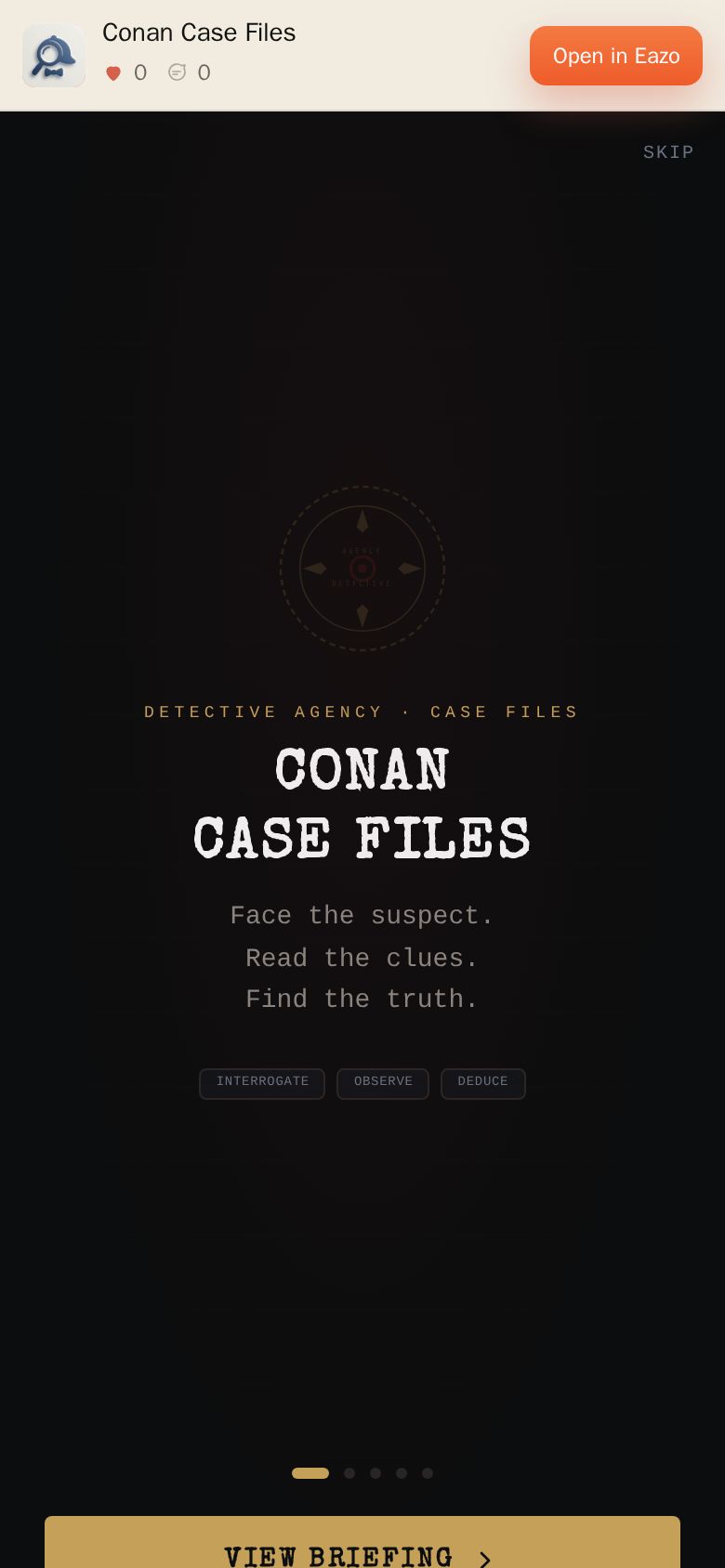 Conan Case Files