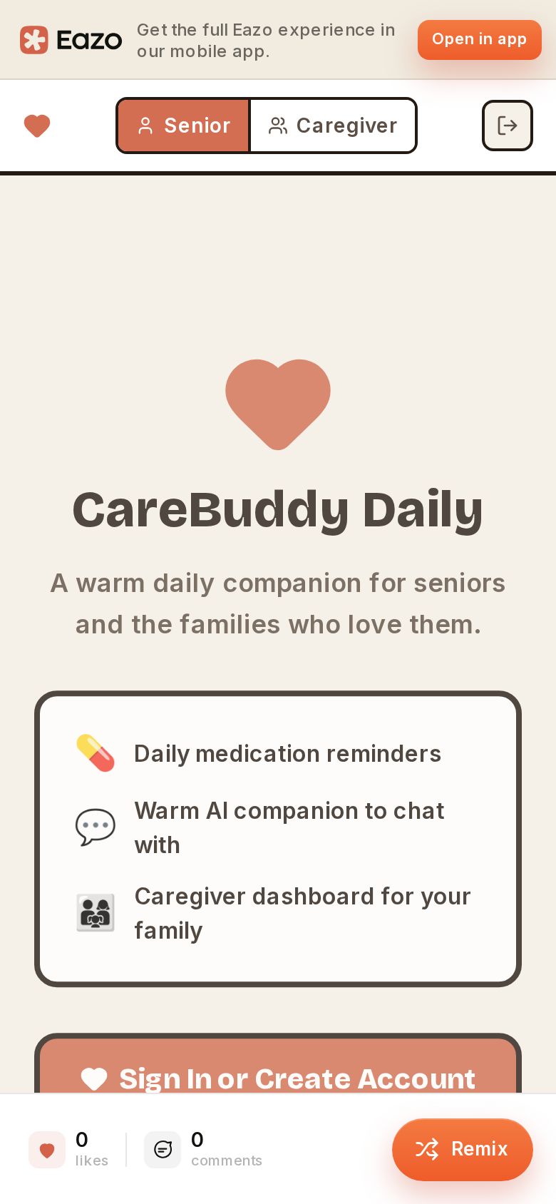 CareBuddy Daily