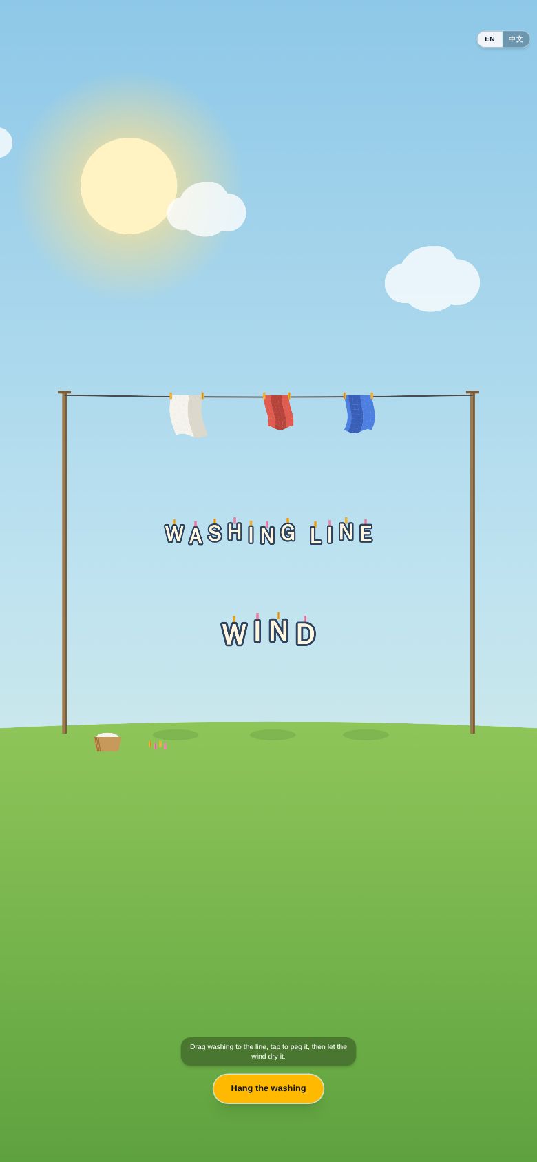Washing Line Wind