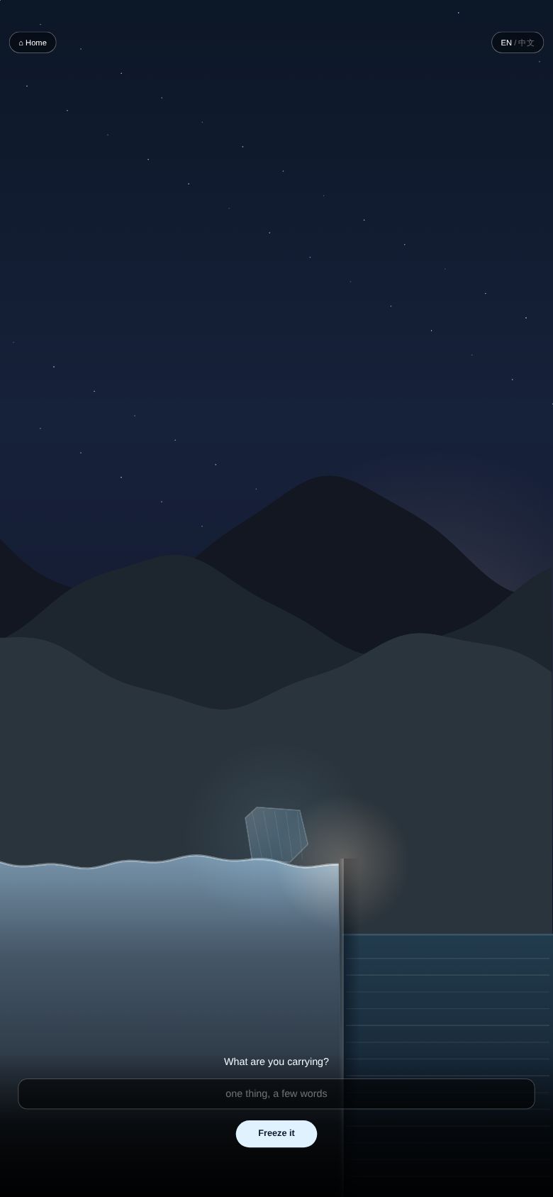 Ice To River