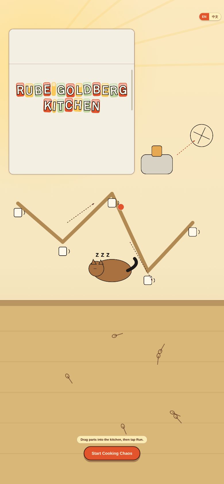 Rube Goldberg Kitchen