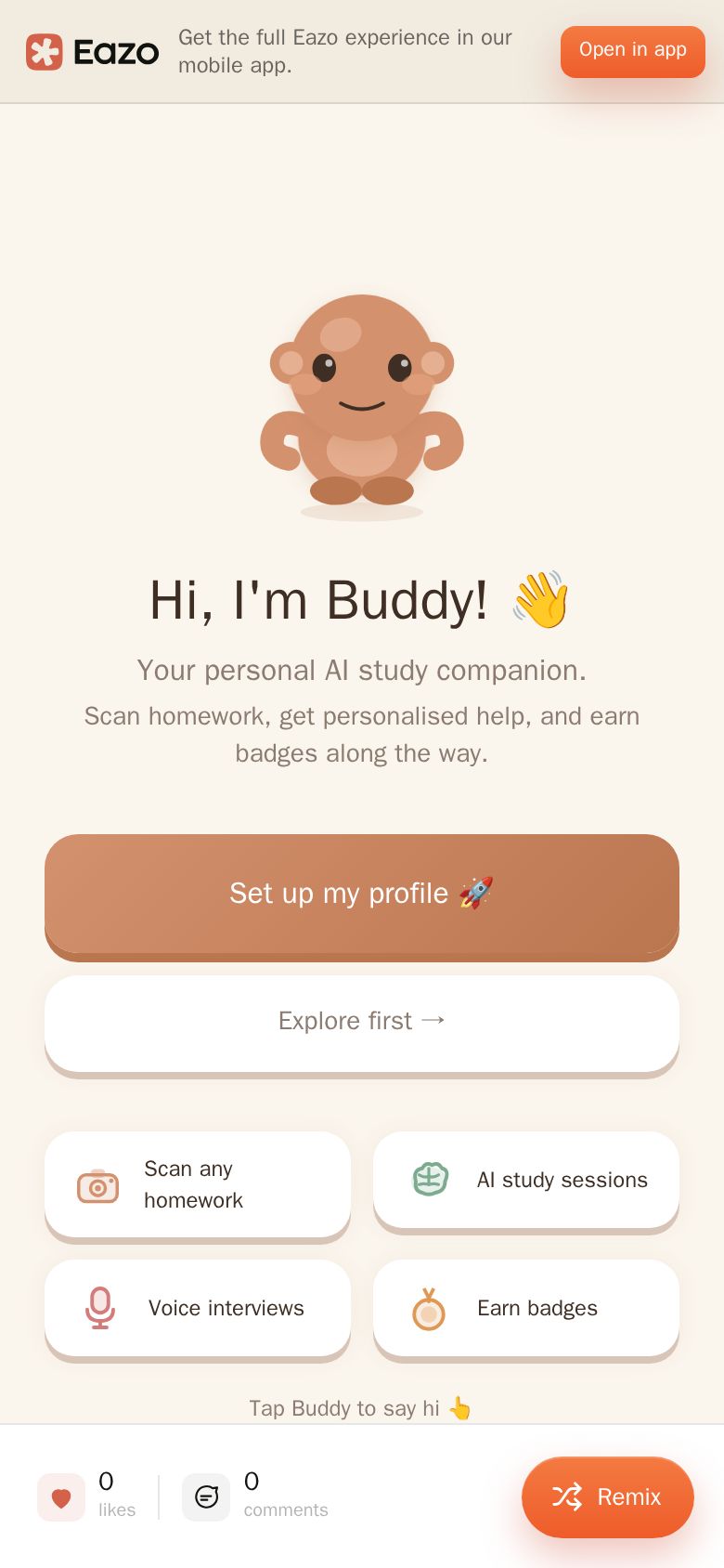 Buddy — AI Study Companion
