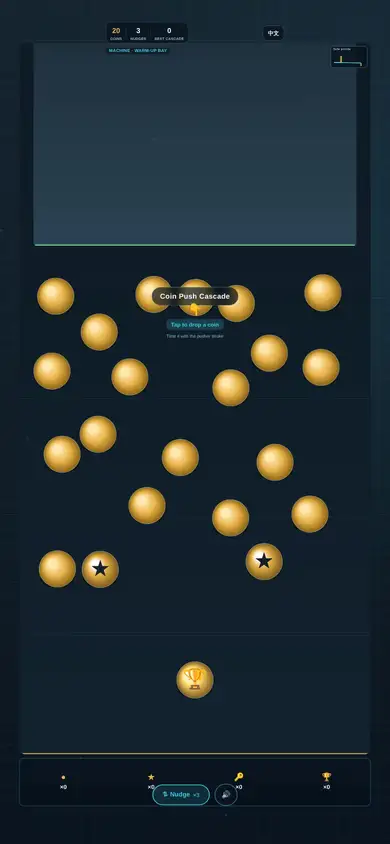 Coin Push Cascade