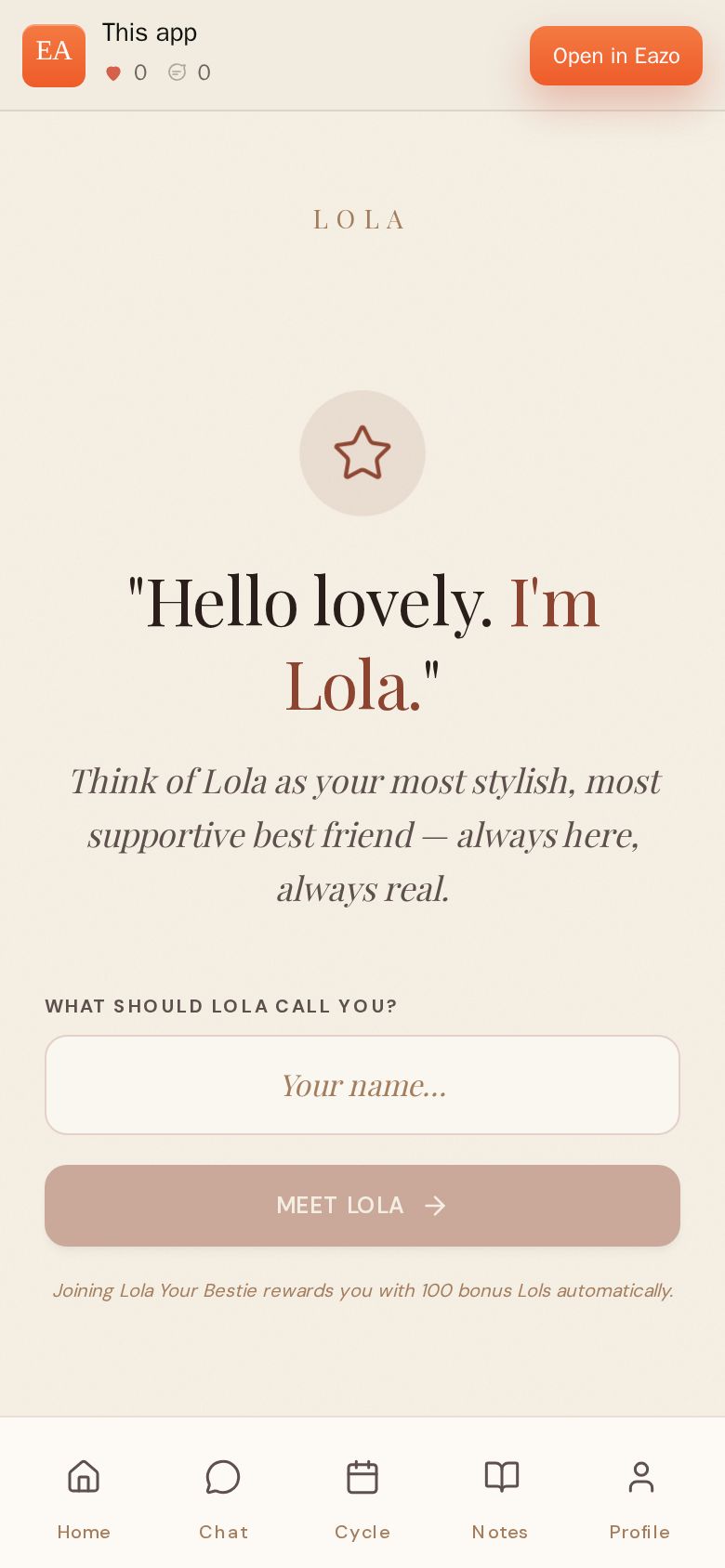 Lola Your Bestie