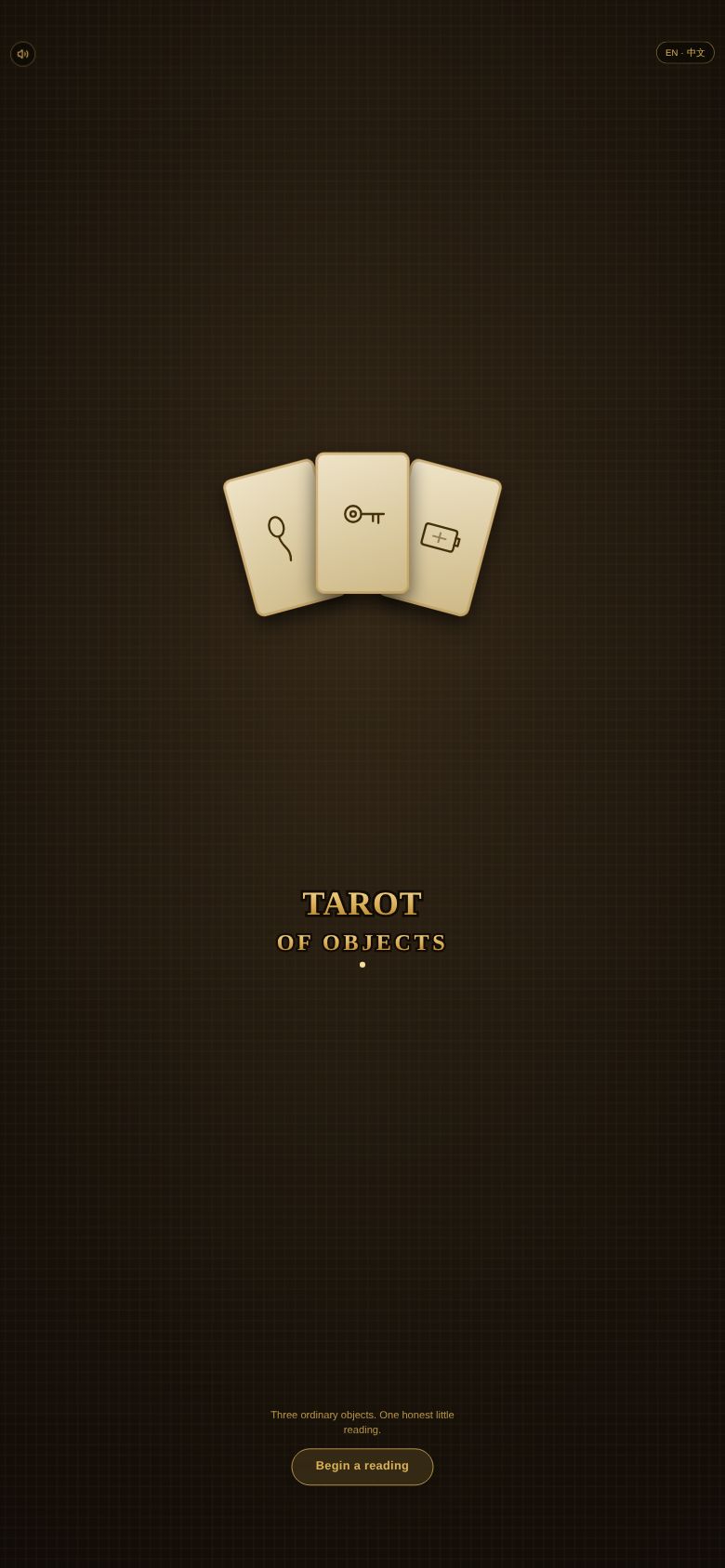 Tarot of Objects