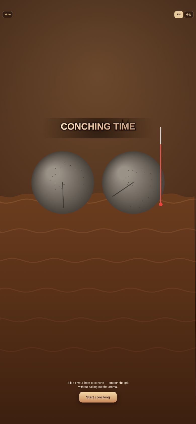 Conching Time