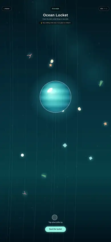 Ocean Locket