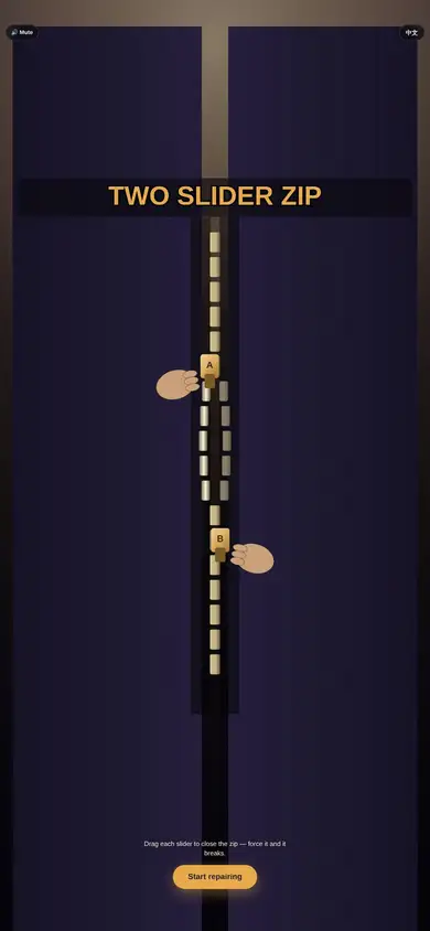 Two Slider Zip