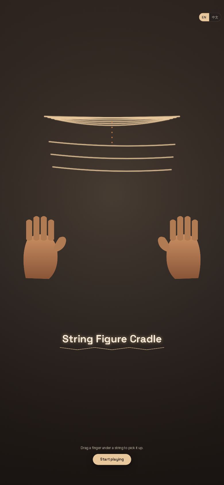 String Figure Cradle