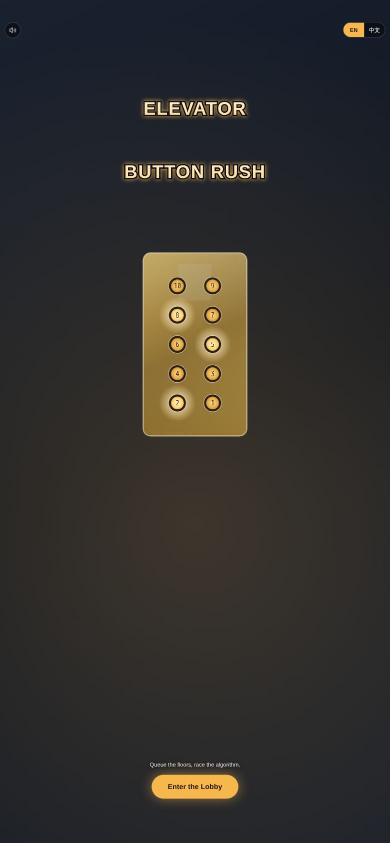 Elevator Button Rush