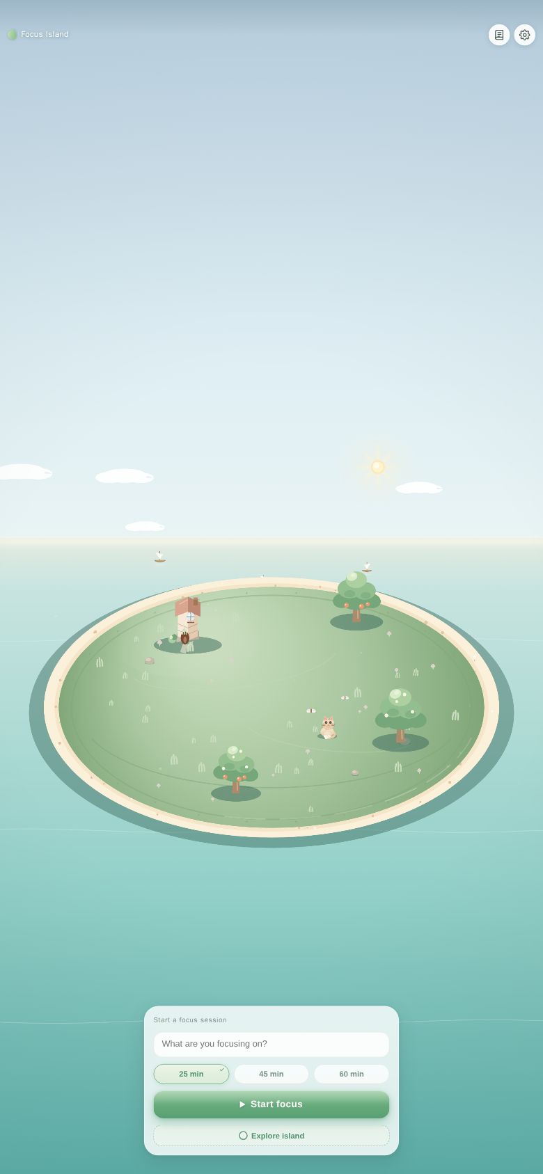 专注小岛 Focus Island